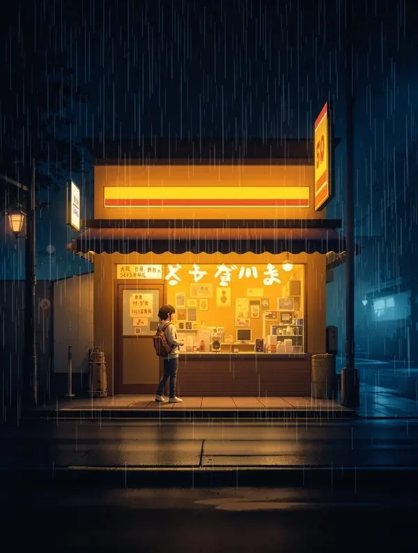 成人漫剧《深夜便利店》封面